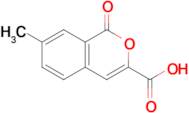 7-Methyl-1-oxo-1h-isochromene-3-carboxylic acid