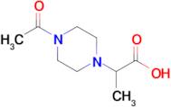 2-(4-Acetylpiperazin-1-yl)propanoic acid