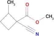 Methyl 1-cyano-2-methylcyclobutane-1-carboxylate