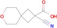 2-Cyano-7-oxaspiro[3.5]nonane-2-carboxylic acid