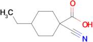 1-Cyano-4-ethylcyclohexane-1-carboxylic acid
