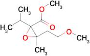 Methyl 2-isopropyl-3-(2-methoxyethyl)-3-methyloxirane-2-carboxylate