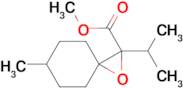 Methyl 2-isopropyl-6-methyl-1-oxaspiro[2.5]octane-2-carboxylate