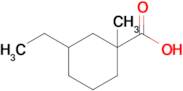 3-Ethyl-1-methylcyclohexane-1-carboxylic acid