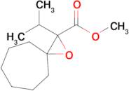 Methyl 2-isopropyl-1-oxaspiro[2.6]nonane-2-carboxylate