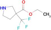 Ethyl 3-(trifluoromethyl)pyrrolidine-3-carboxylate