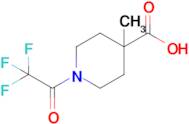 4-Methyl-1-(2,2,2-trifluoroacetyl)piperidine-4-carboxylic acid