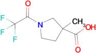 3-Methyl-1-(2,2,2-trifluoroacetyl)pyrrolidine-3-carboxylic acid