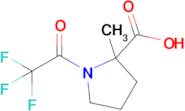 2-Methyl-1-(2,2,2-trifluoroacetyl)pyrrolidine-2-carboxylic acid