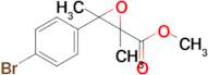 Methyl 3-(4-bromophenyl)-2,3-dimethyloxirane-2-carboxylate