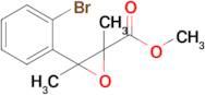 Methyl 3-(2-bromophenyl)-2,3-dimethyloxirane-2-carboxylate