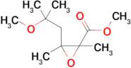 Methyl 3-(2-methoxy-2-methylpropyl)-2,3-dimethyloxirane-2-carboxylate