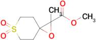 Methyl 2-methyl-1-oxa-6-thiaspiro[2.5]octane-2-carboxylate 6,6-dioxide