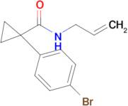 n-Allyl-1-(4-bromophenyl)cyclopropane-1-carboxamide