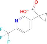 1-(6-(Trifluoromethyl)pyridin-3-yl)cyclopropane-1-carboxylic acid