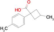 3-Methyl-1-(p-tolyl)cyclobutane-1-carboxylic acid