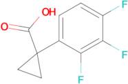 1-(2,3,4-Trifluorophenyl)cyclopropane-1-carboxylic acid