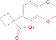 1-(2,3-Dihydrobenzo[b][1,4]dioxin-6-yl)cyclobutane-1-carboxylic acid