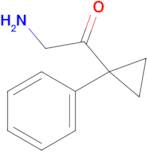 2-Amino-1-(1-phenylcyclopropyl)ethan-1-one