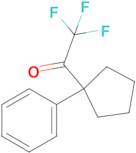 2,2,2-Trifluoro-1-(1-phenylcyclopentyl)ethan-1-one