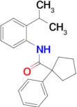 n-(2-Isopropylphenyl)-1-phenylcyclopentane-1-carboxamide