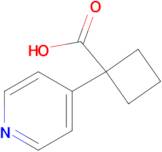 1-(Pyridin-4-yl)cyclobutane-1-carboxylic acid