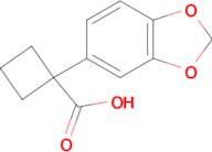 1-(Benzo[d][1,3]dioxol-5-yl)cyclobutane-1-carboxylic acid