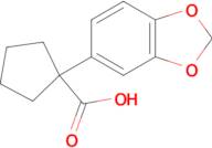 1-(Benzo[d][1,3]dioxol-5-yl)cyclopentane-1-carboxylic acid