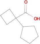 1-Cyclopentylcyclobutane-1-carboxylic acid