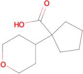 1-(Tetrahydro-2h-pyran-4-yl)cyclopentane-1-carboxylic acid