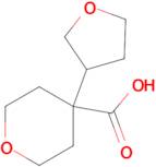 4-(Tetrahydrofuran-3-yl)tetrahydro-2h-pyran-4-carboxylic acid