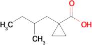 1-(2-Methylbutyl)cyclopropane-1-carboxylic acid