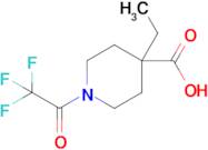 4-Ethyl-1-(2,2,2-trifluoroacetyl)piperidine-4-carboxylic acid