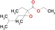 Ethyl 2-ethyl-3-isopentyl-3-methyloxirane-2-carboxylate