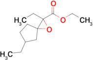 Ethyl 2,5-diethyl-1-oxaspiro[2.4]heptane-2-carboxylate