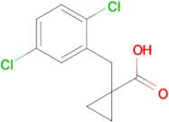 1-(2,5-Dichlorobenzyl)cyclopropane-1-carboxylic acid