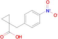 1-(4-Nitrobenzyl)cyclopropane-1-carboxylic acid