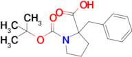 2-Benzyl-1-(tert-butoxycarbonyl)pyrrolidine-2-carboxylic acid