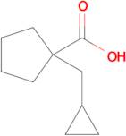 1-(Cyclopropylmethyl)cyclopentane-1-carboxylic acid