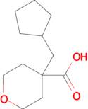 4-(Cyclopentylmethyl)tetrahydro-2h-pyran-4-carboxylic acid