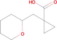 1-((Tetrahydro-2h-pyran-2-yl)methyl)cyclopropane-1-carboxylic acid