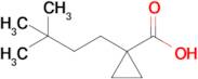 1-(3,3-Dimethylbutyl)cyclopropane-1-carboxylic acid