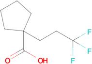 1-(3,3,3-Trifluoropropyl)cyclopentane-1-carboxylic acid