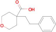 4-Phenethyltetrahydro-2h-pyran-4-carboxylic acid