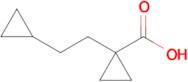 1-(2-Cyclopropylethyl)cyclopropane-1-carboxylic acid