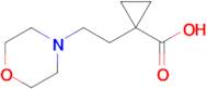 1-(2-Morpholinoethyl)cyclopropane-1-carboxylic acid