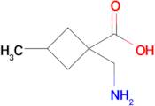 1-(Aminomethyl)-3-methylcyclobutane-1-carboxylic acid