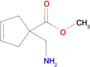 Methyl 1-(aminomethyl)cyclopent-3-ene-1-carboxylate