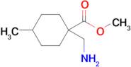 Methyl 1-(aminomethyl)-4-methylcyclohexane-1-carboxylate