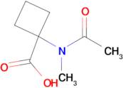 1-(n-Methylacetamido)cyclobutane-1-carboxylic acid